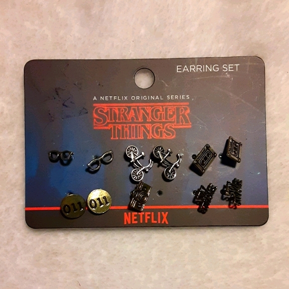 Hot Topic Jewelry - Stranger Things Hot Topic Earring Stud Set
